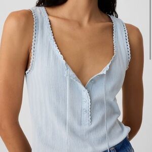 Gap x Dôen Pointelle Tank Top